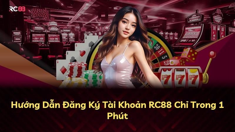 Hướng Dẫn Đăng Ký Tài Khoản RC88 Chỉ Trong 1 Phút