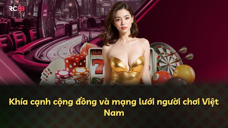 Khía cạnh cộng đồng và mạng lưới người chơi Việt Nam