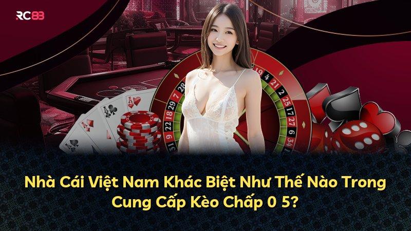 Nhà Cái Việt Nam Khác Biệt Như Thế Nào Trong Cung Cấp Kèo Chấp 0 5?