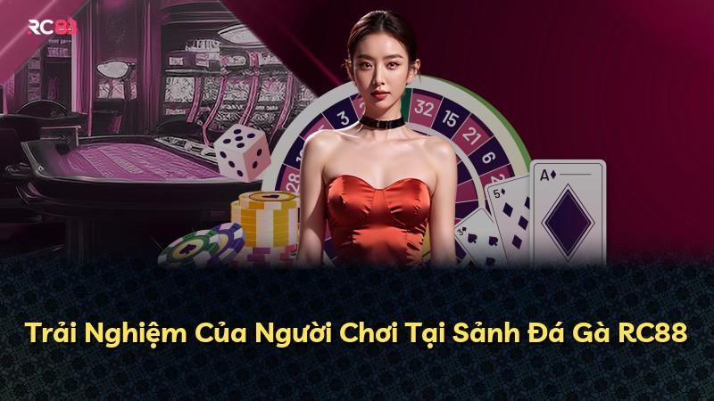 Trải Nghiệm Của Người Chơi Tại Sảnh Đá Gà RC88