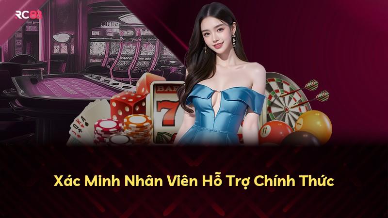 Xác Minh Nhân Viên Hỗ Trợ Chính Thức